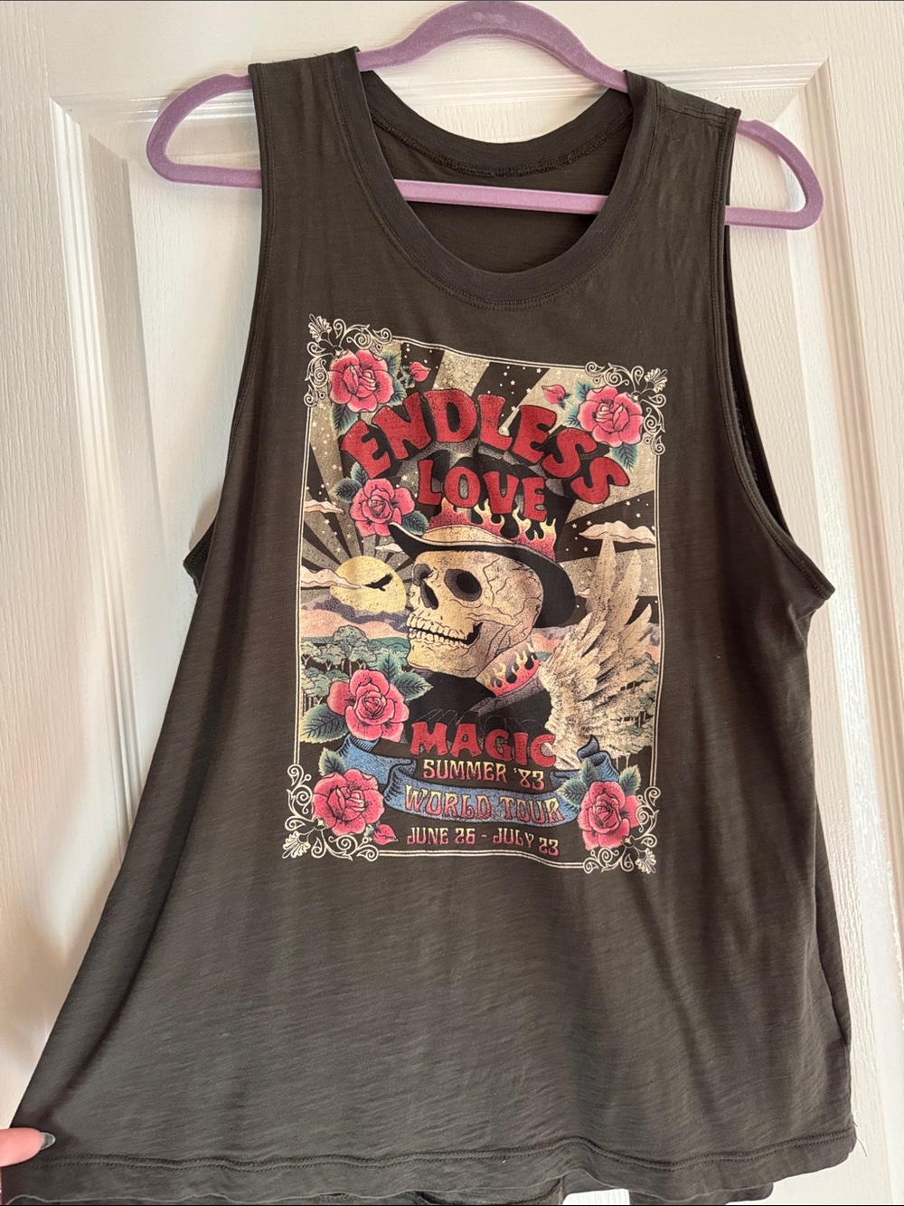 SPELL DESIGNS - Endless Love Graphic Tank Top